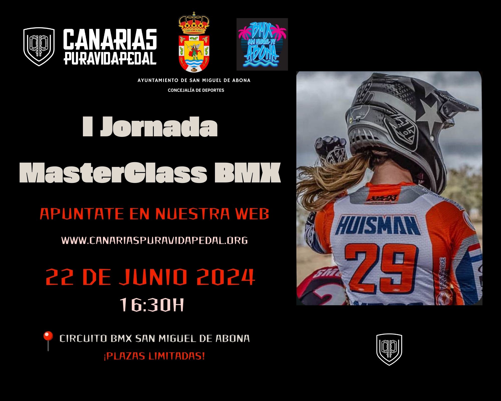 I JORNADA MASTERCLASS INICIACIÓN AL BMX