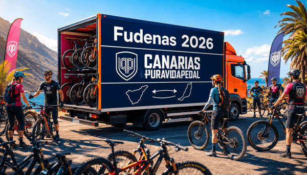 Transporte de bicis a Fudenas 2026